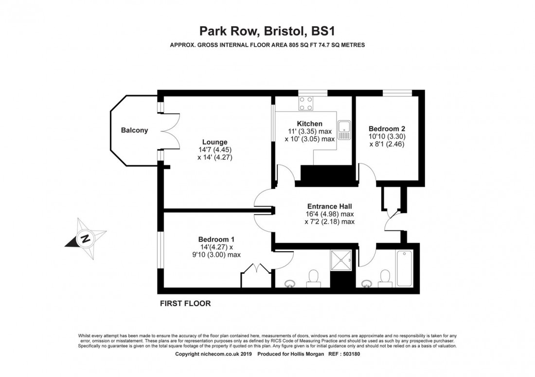 Floorplan for The Panoramic, Bristol