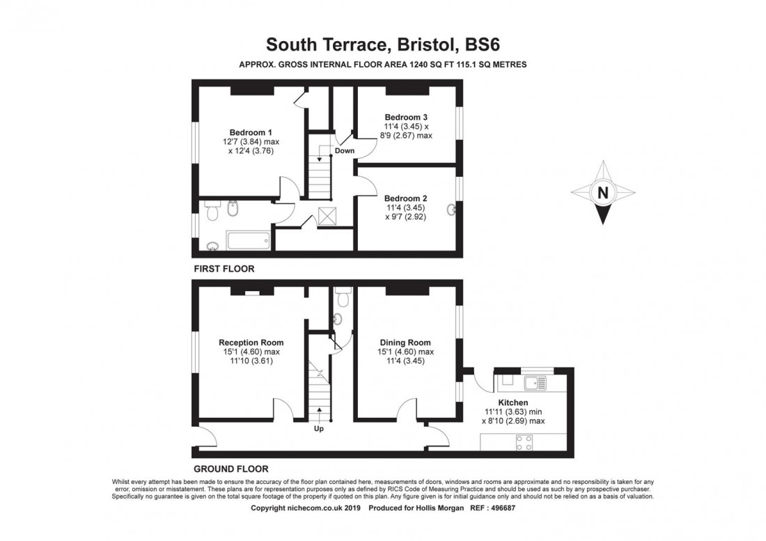 Floorplan for South Terrace, Redland