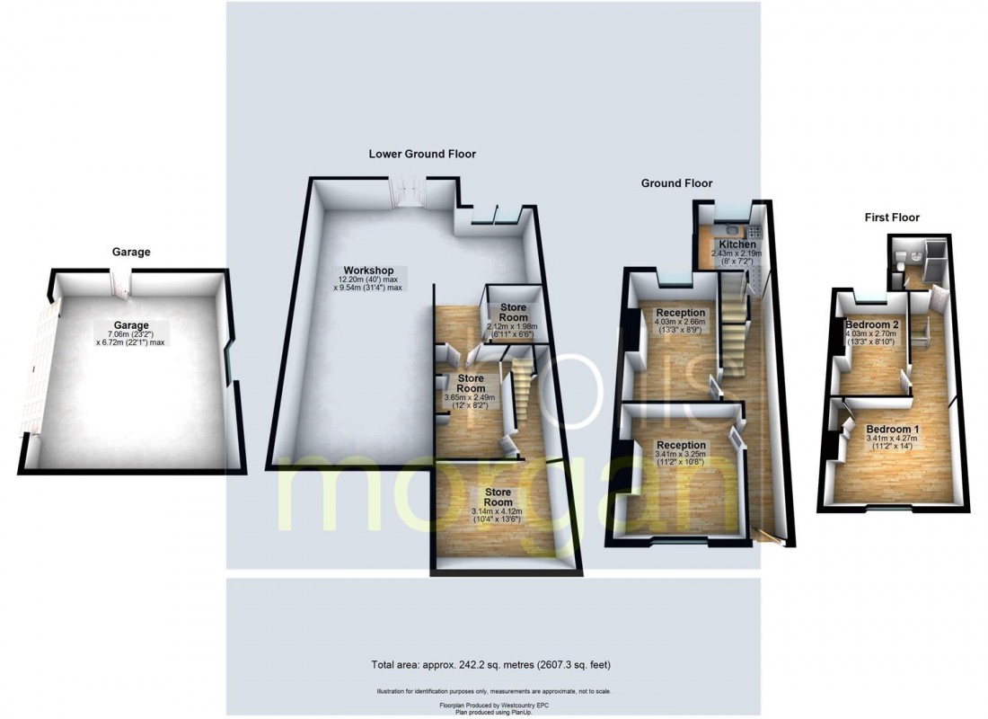Floorplan for PLOT AND HOUSES FOR MODERNISATION - ST GEORGE