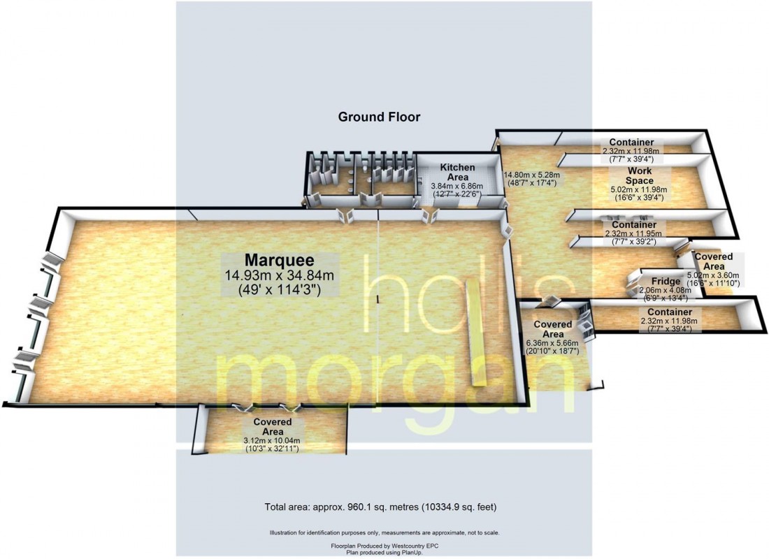 Floorplan for 2.7 ACRE SITE - EVENTS VENUE + POTENTIAL