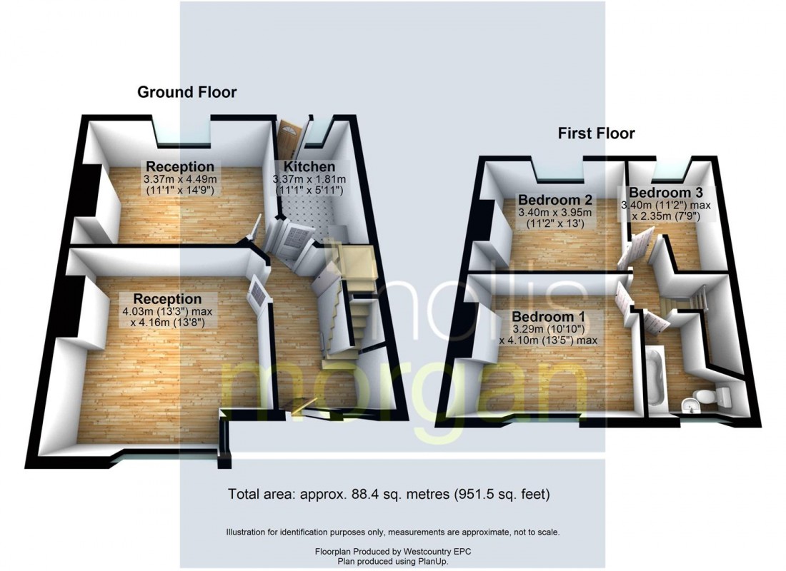 Floorplan for HOUSE FOR UPDATING - HORFIELD