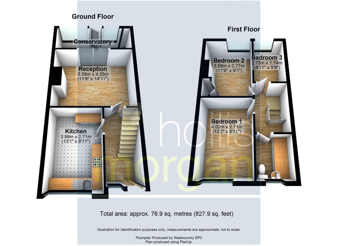 Floorplan for HOUSE FOR UPDATING - LONG ASHTON