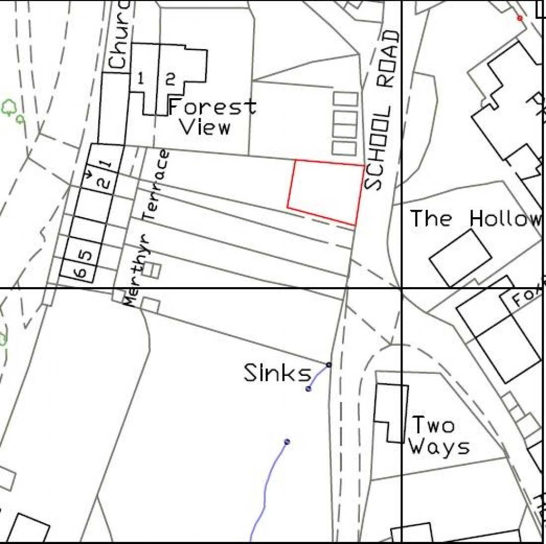 Floorplan for POTENTIAL PLOT - LYDBROOK