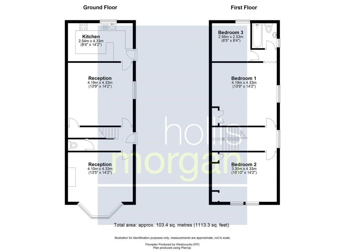 Floorplan for SEMI FOR UPDATING - CLEVEDON