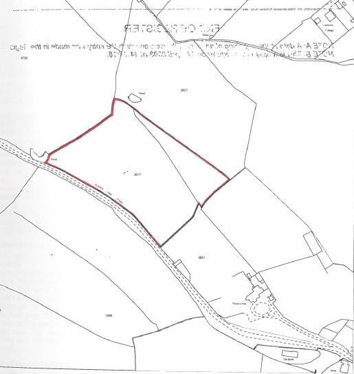 Floorplans For 5 ACRE PADDOCK / WOODLAND - LITTLETON ON SEVERN