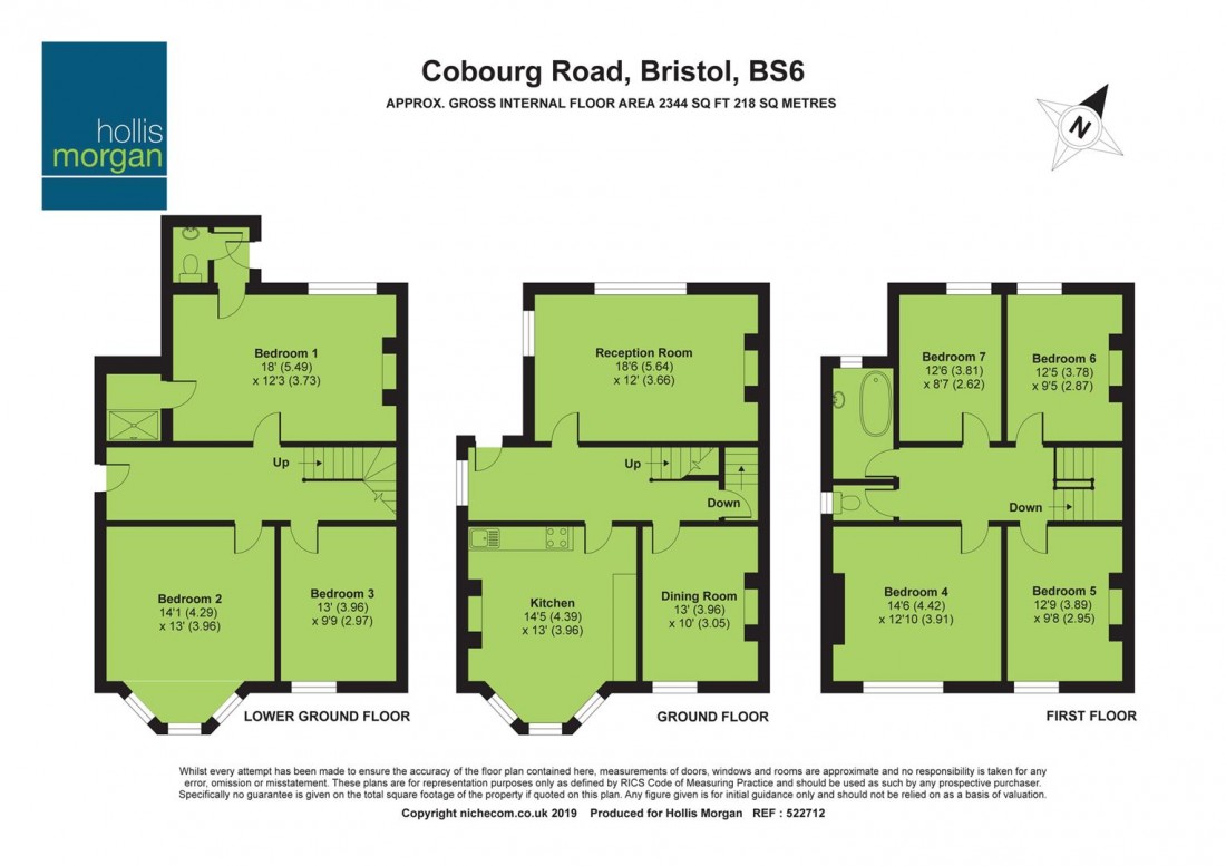 Floorplan for FAMILY HOME FOR MODERNISATION - MONTPELIER