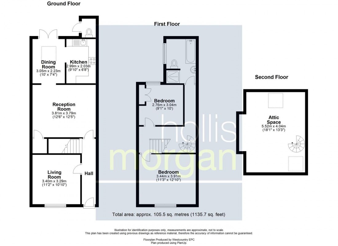 Floorplan for ST GEORGE TERRACE - BS5