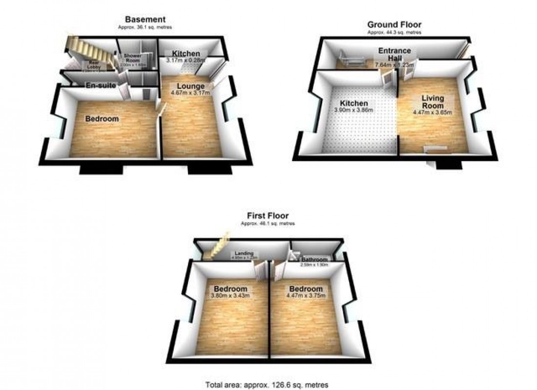 Floorplan for HOUSE FOR UPDATING - CHELTENHAM