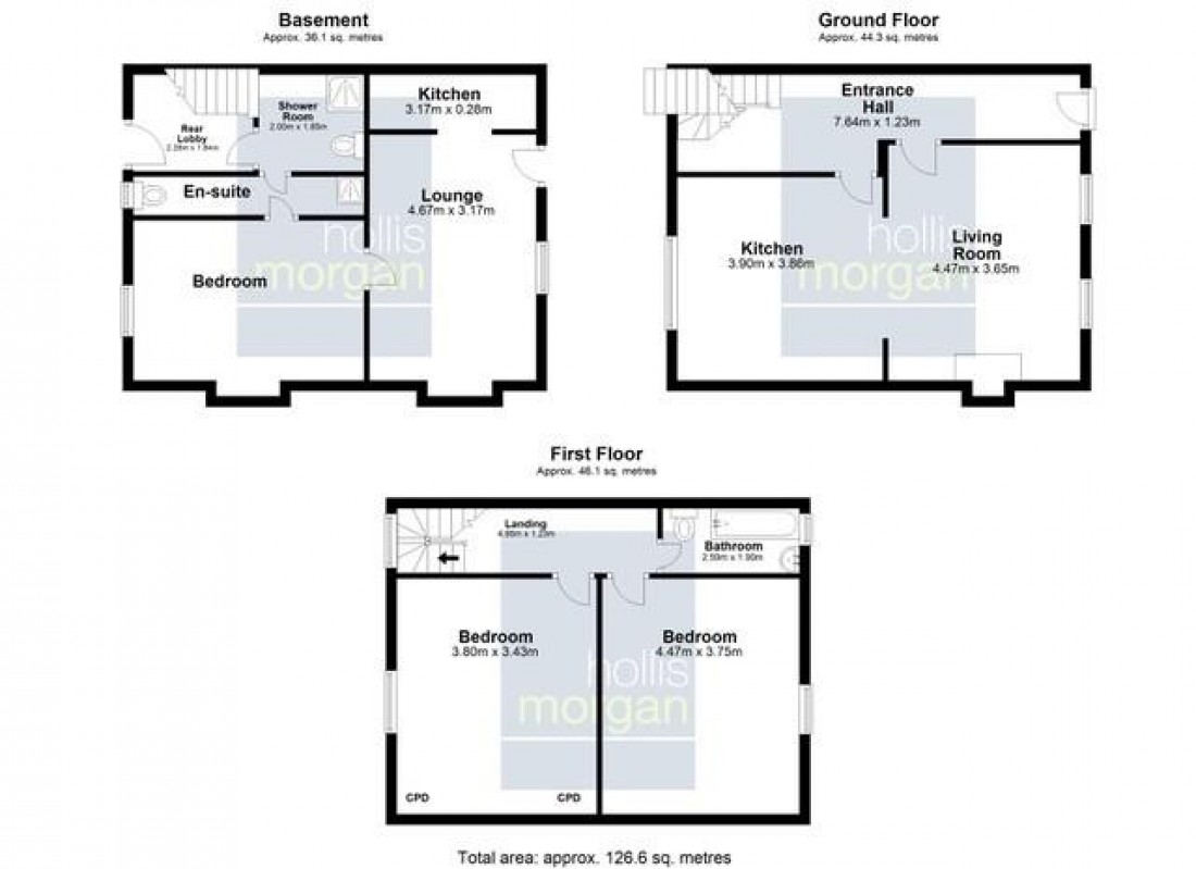 Floorplan for HOUSE FOR UPDATING - CHELTENHAM