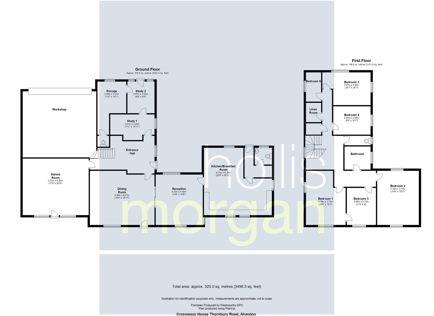 Floorplans For DETACHED PERIOD PROPERTY - ALVESTON