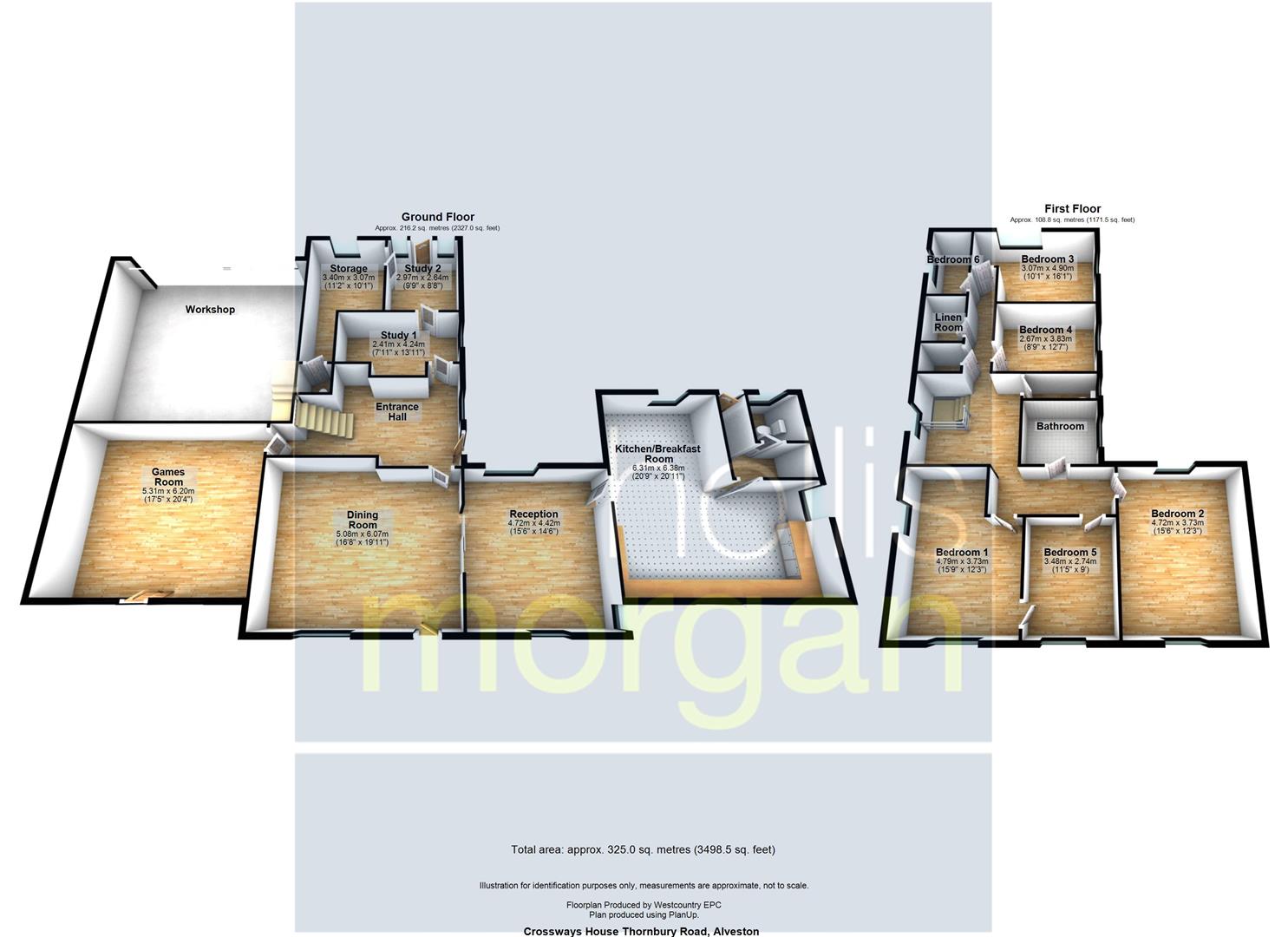 Floorplans For DETACHED PERIOD PROPERTY - ALVESTON
