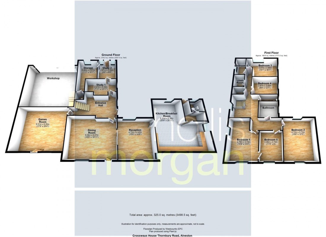 Floorplan for DETACHED PERIOD PROPERTY - ALVESTON