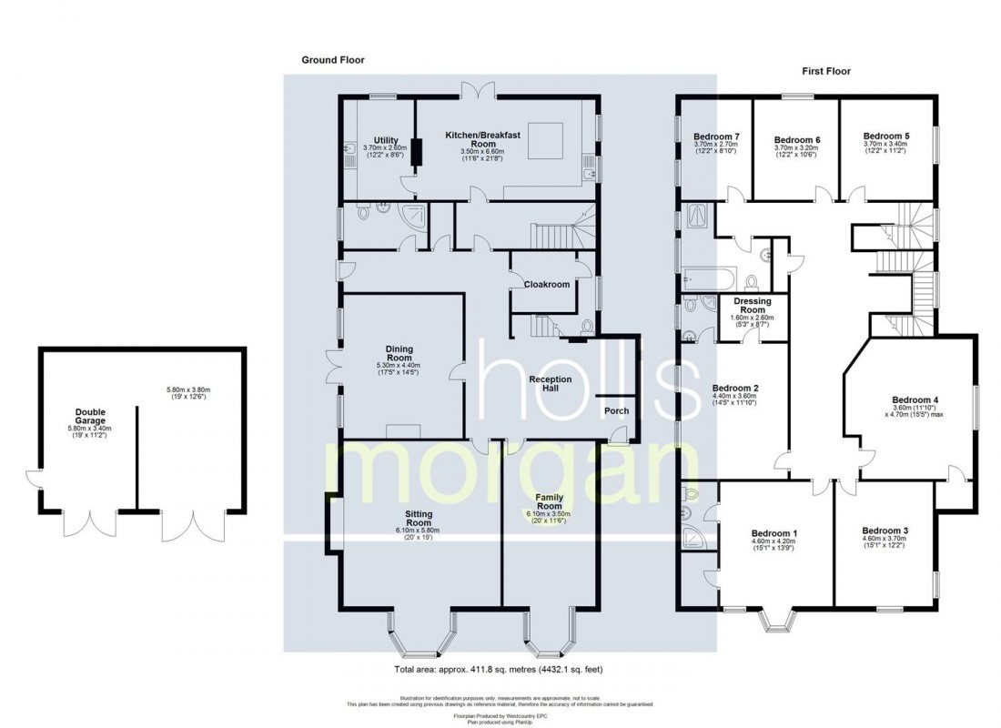 Floorplan for REDUCED FOR AUCTION  -  RENOVATED FAMILY HOME