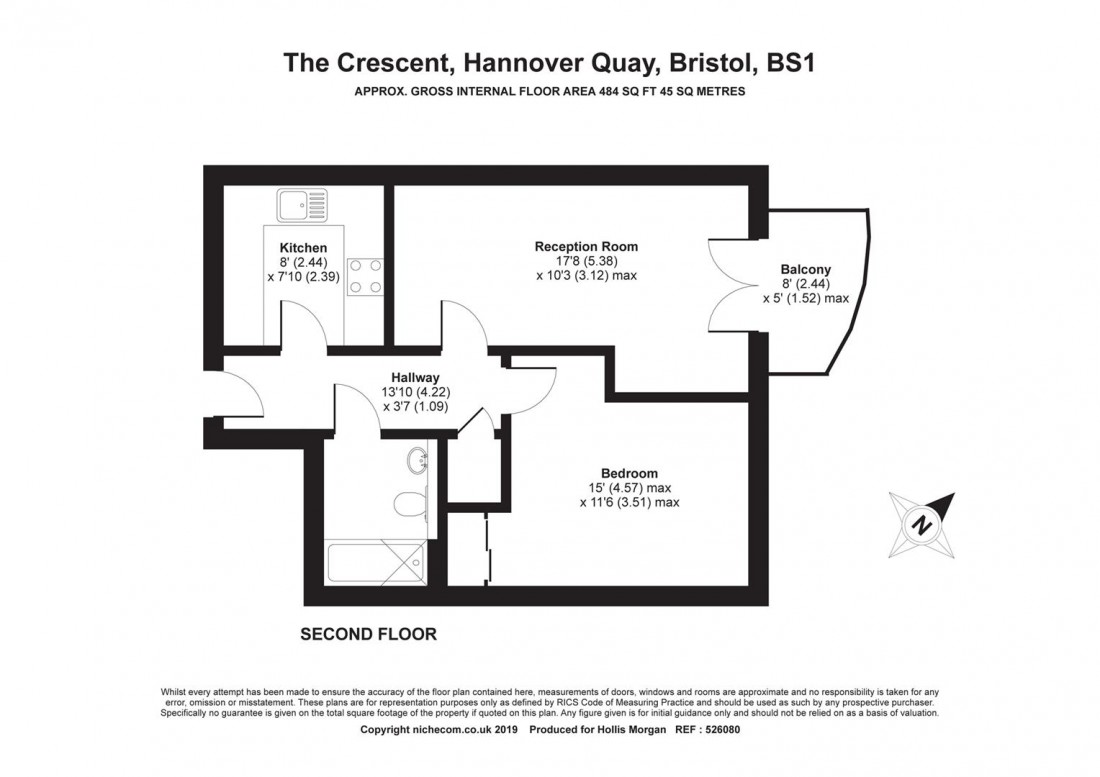 Floorplan for Hannover Quay, Harbouside