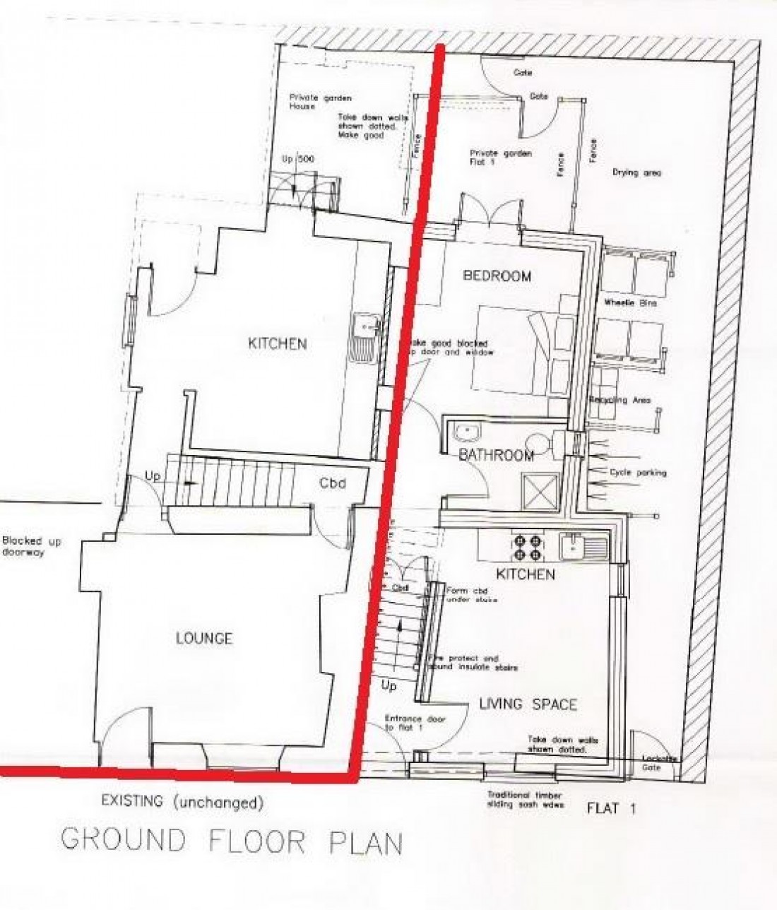 Floorplan for PLOT WITH LAPSED PLANNING - BRISLINGTON