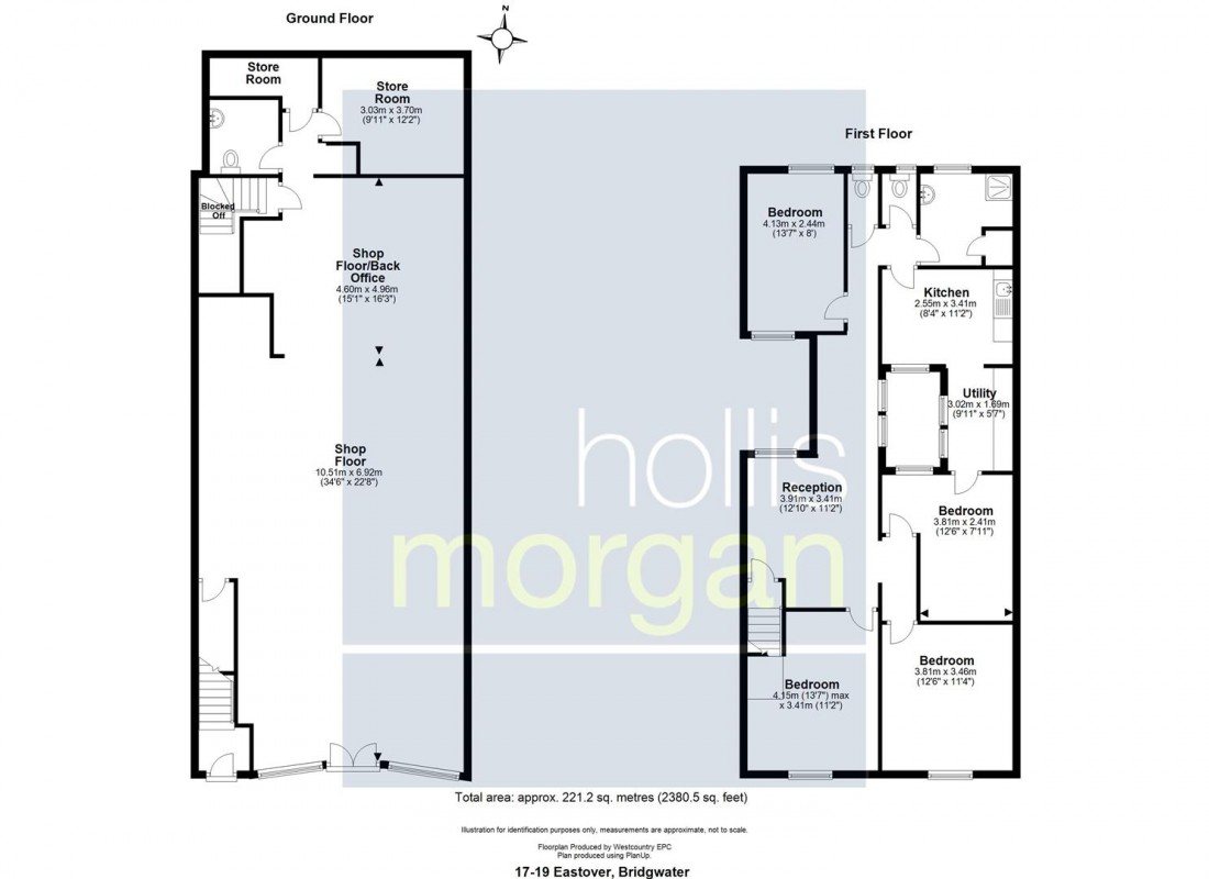 Floorplan for MIXED USE INVESTMENT - BRIDGWATER