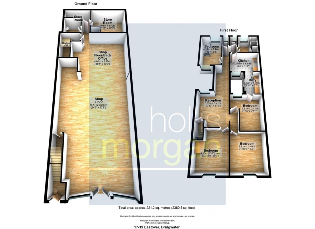 Floorplan for MIXED USE INVESTMENT - BRIDGWATER