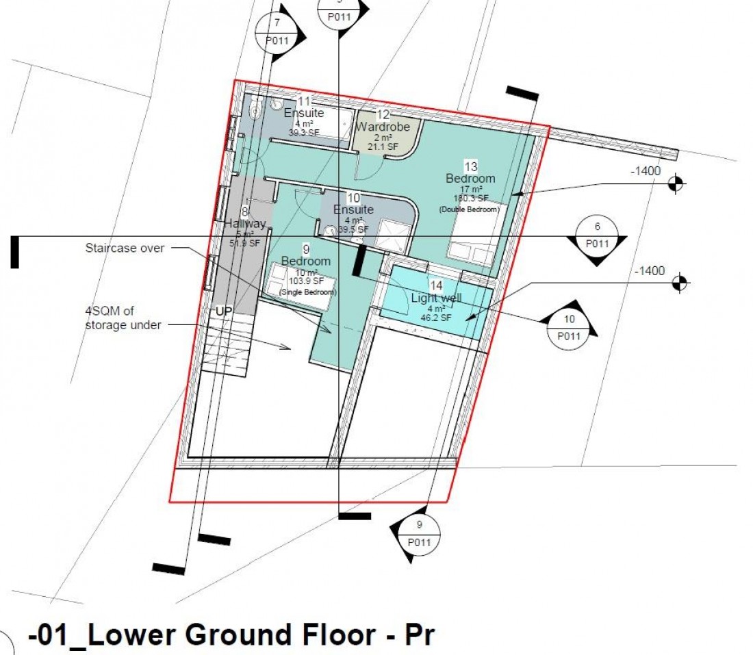 Floorplan for PLOT - PLANNING GRANTED - 2 BED HOUSE