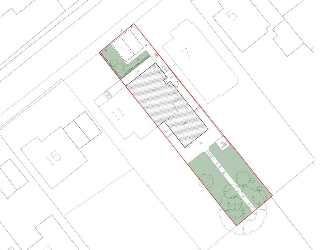 Floorplan for PLANNING GRANTED - DETACHED BUNGALOW