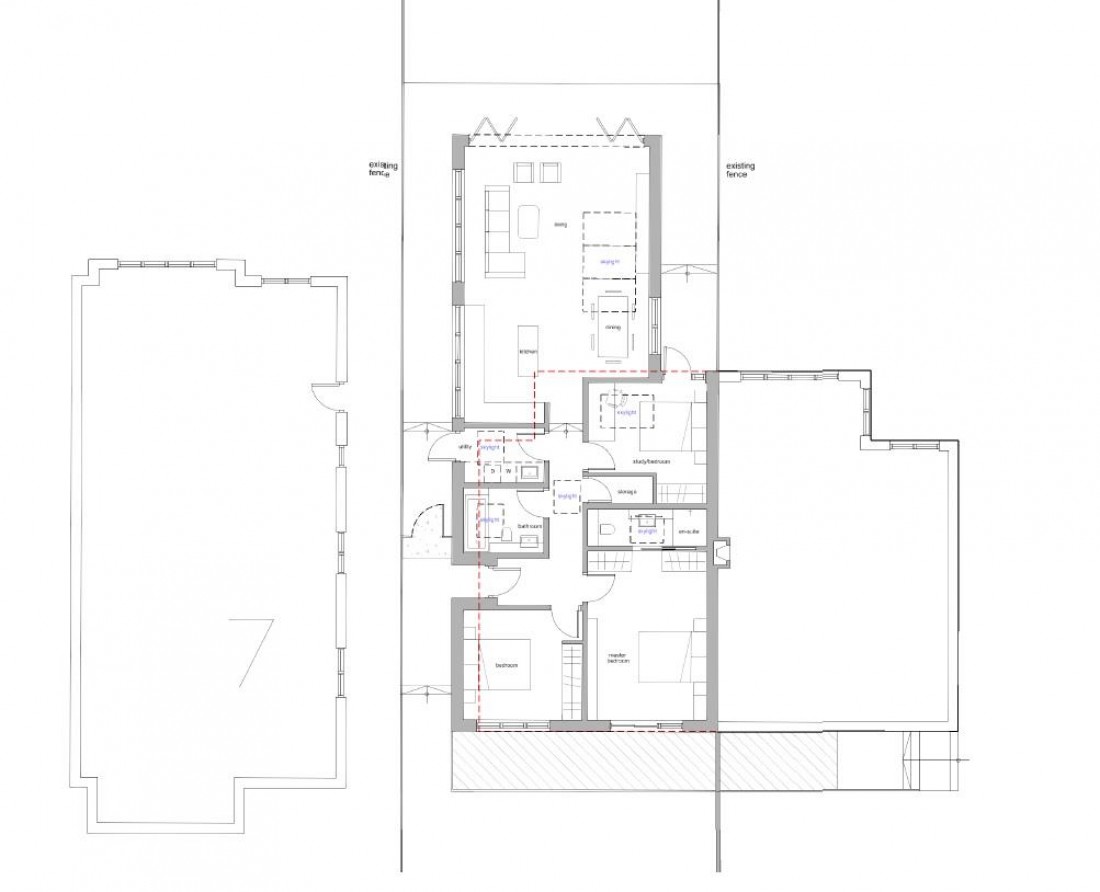 Floorplan for PLANNING GRANTED - DETACHED BUNGALOW