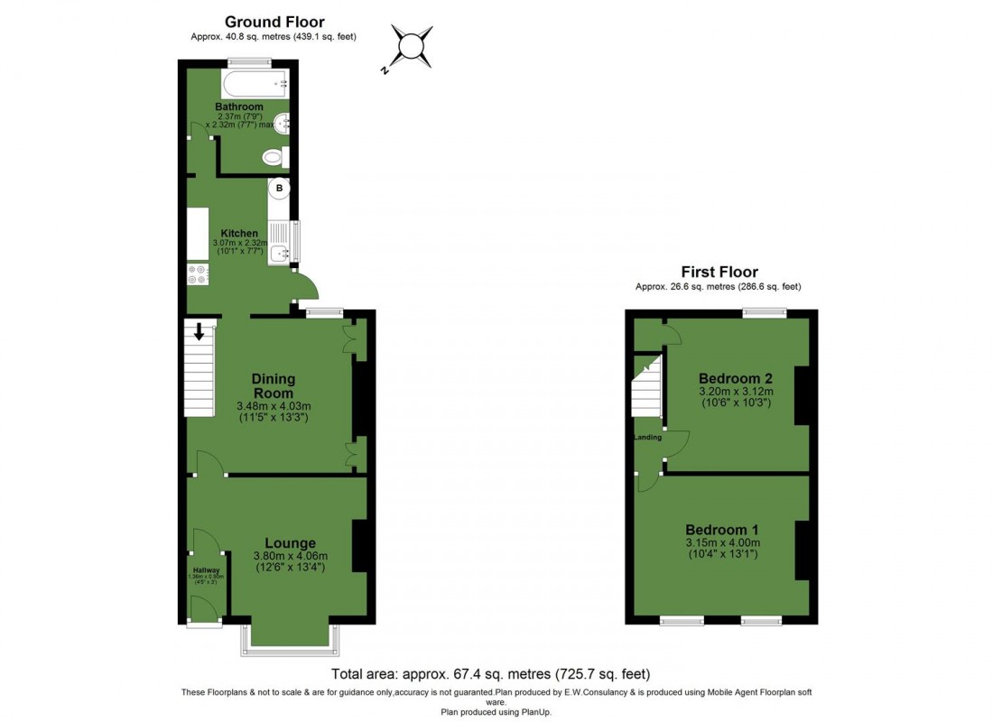 Floorplan for HOUSE FOR UPDATING - ROATH