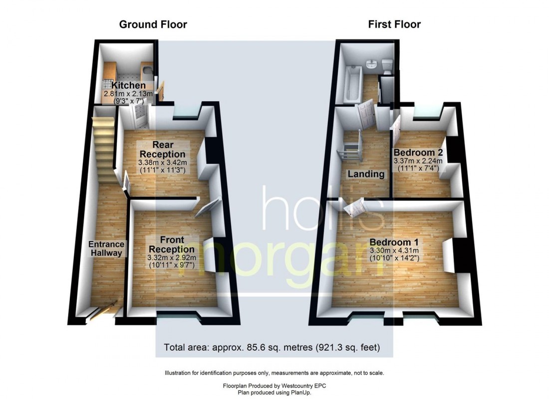 Floorplan for Dynevor Street, Gloucester