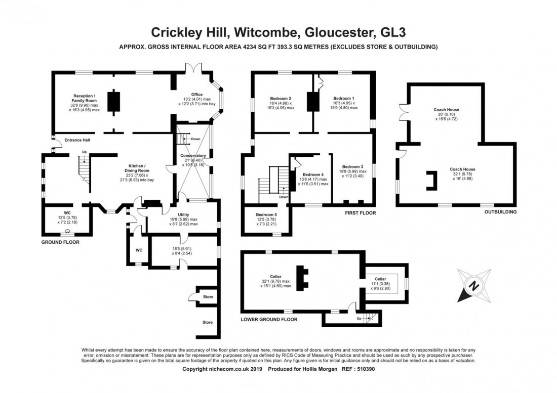 Floorplan for HAROLDSTONE HOUSE - FORGOTTEN GEM