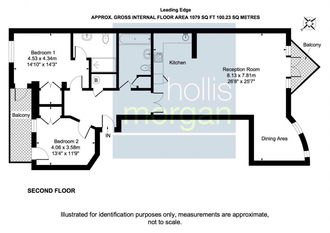 Floorplan for Leading Edge, Hotwells