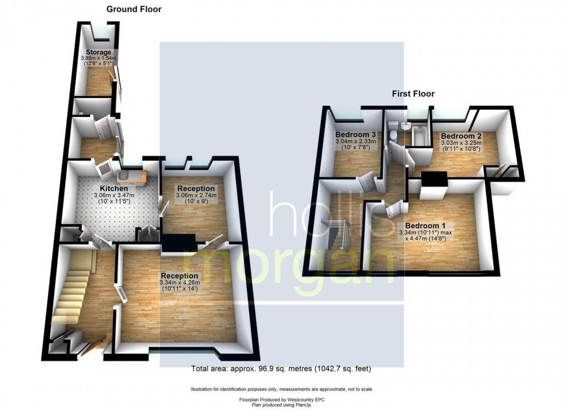 Floorplan for HOUSE FOR UPDATING - CASH ONLY