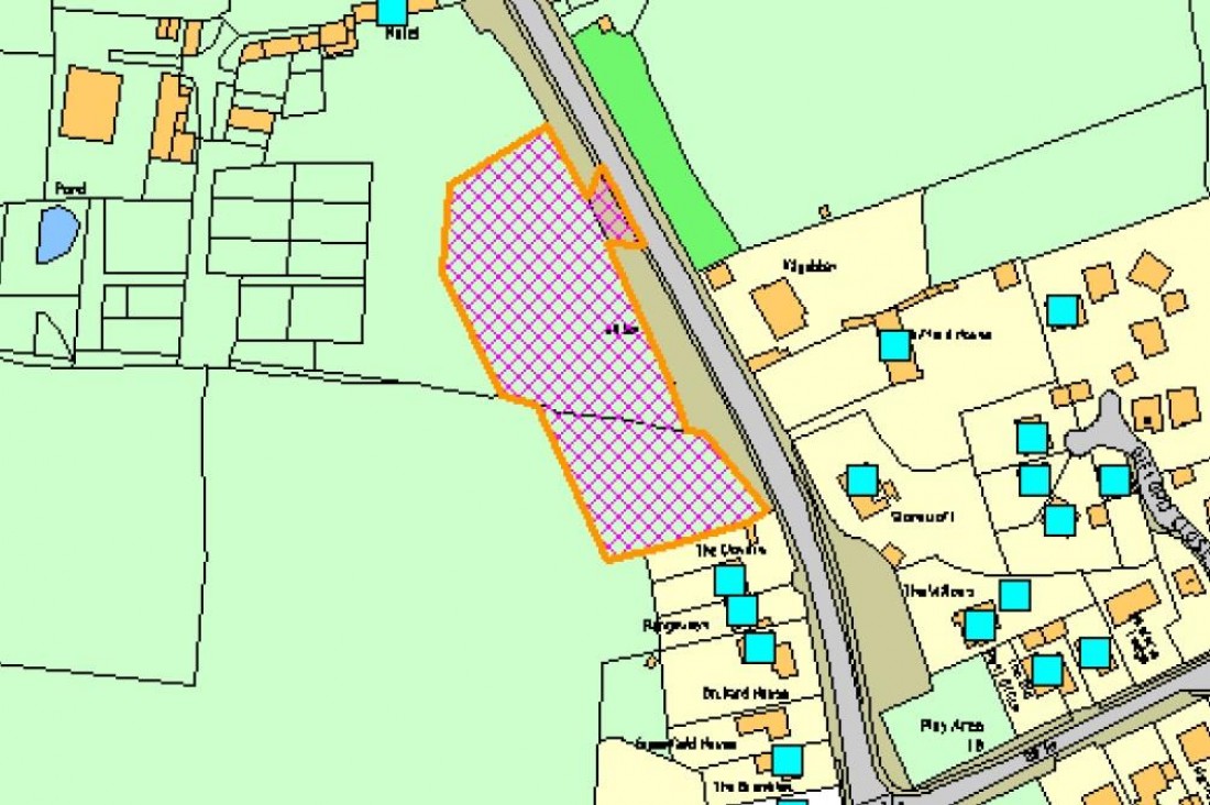 Floorplan for PLANNING GRANTED - 8 DETACHED HOUSES