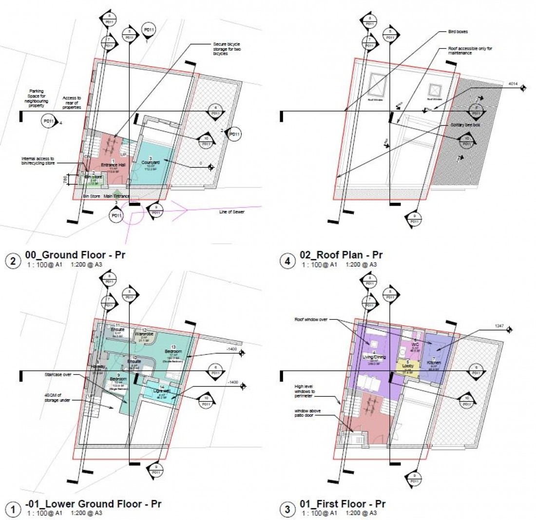 Floorplan for PLOT - PLANNING GRANTED - 2 BED HOUSE