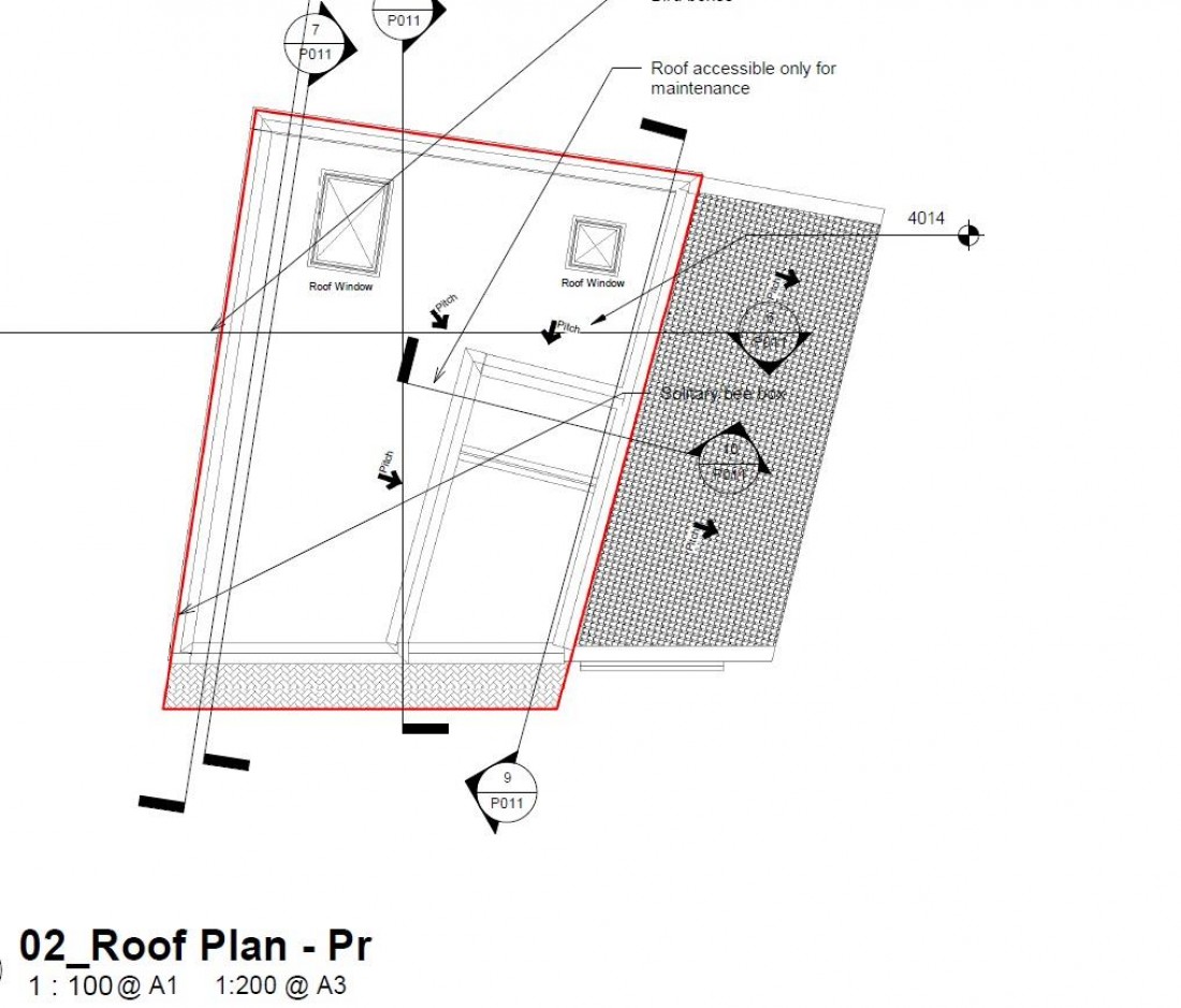 Floorplan for PLOT - PLANNING GRANTED - 2 BED HOUSE