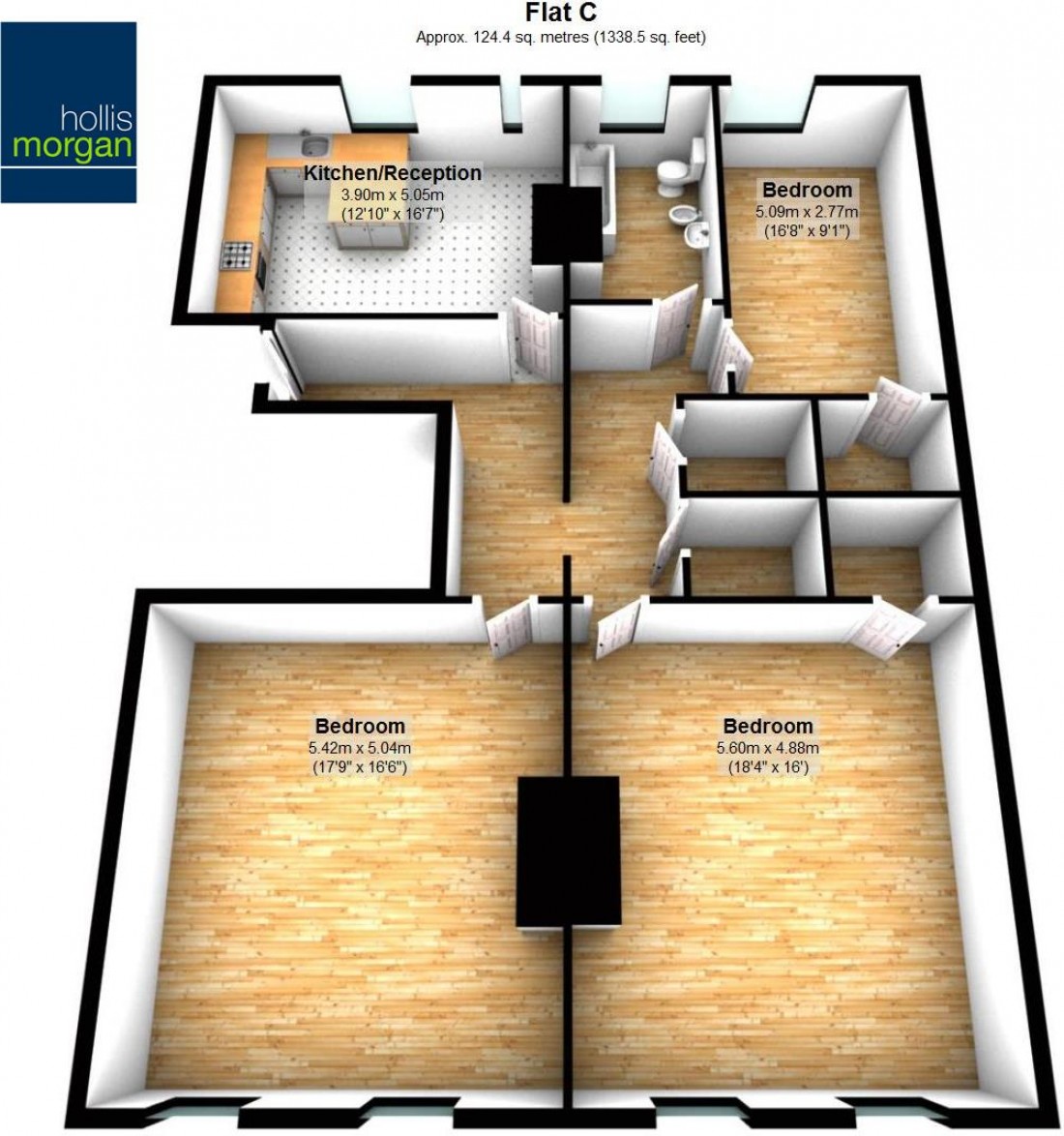 Floorplan for 4C Colston Parade, Redcliffe