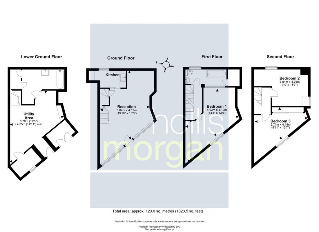 Floorplan for HOUSE WITH POTENTIAL - CLIFTON VILLAGE