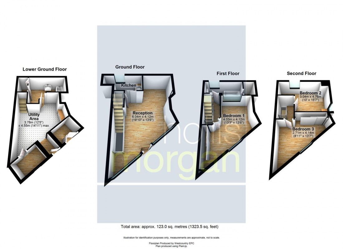 Floorplan for HOUSE WITH POTENTIAL - CLIFTON VILLAGE