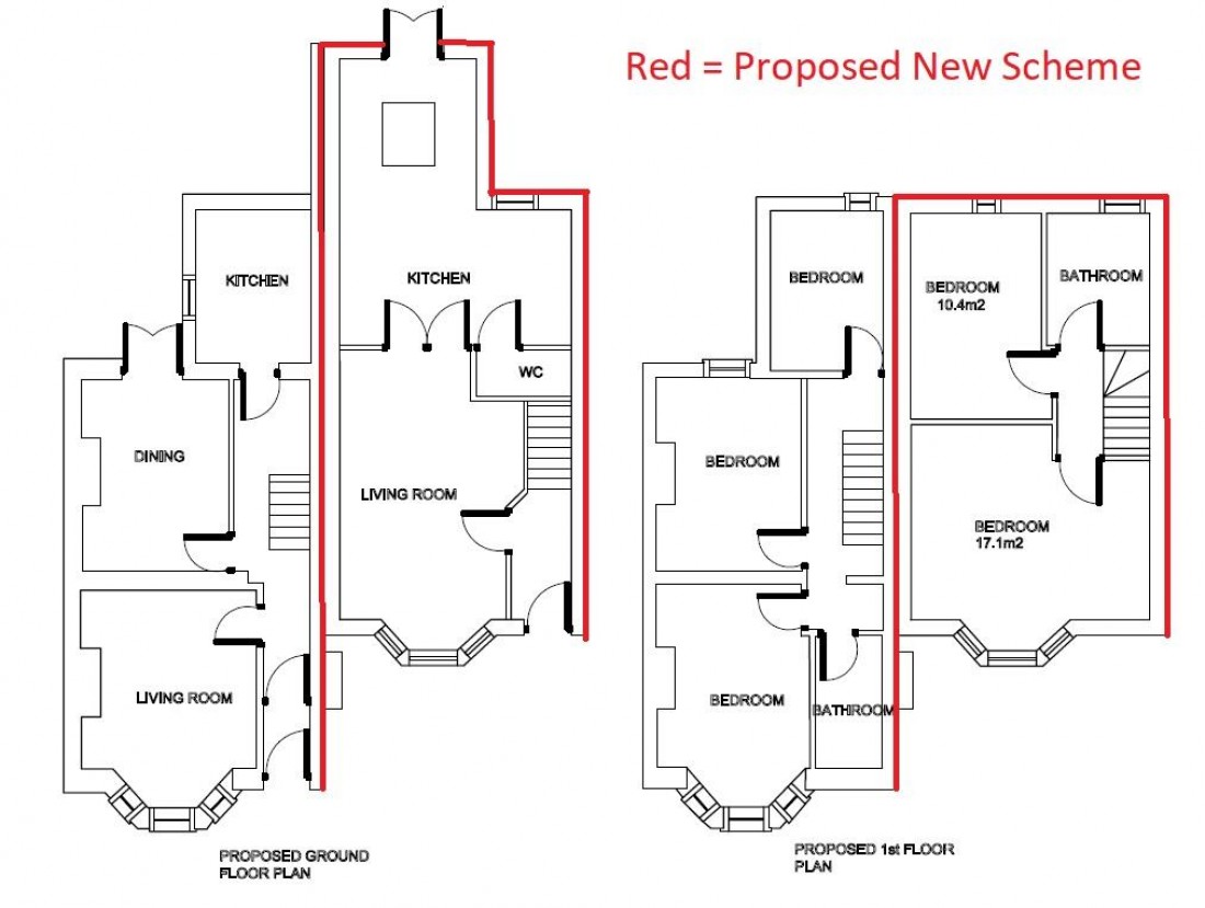 Floorplan for PLOT WITH PLANNING - EASTON