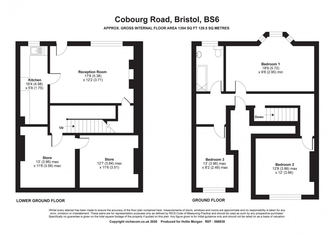 Floorplan for Cobourg Road, Montpelier