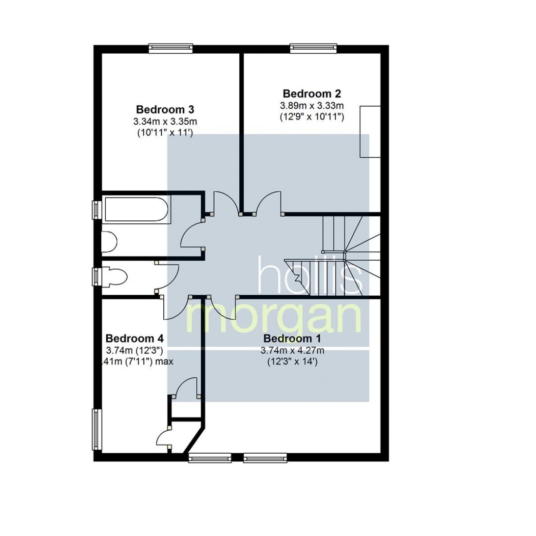 Floorplan for Cromwell Road, St. Andrews, Bristol