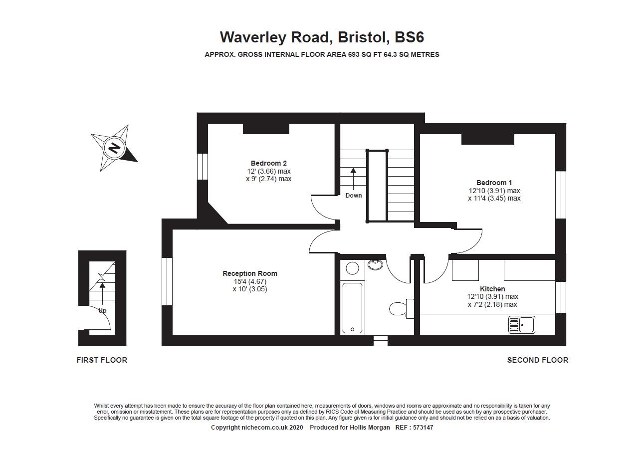 Floorplans For FLAT FOR MODERNISATION - REDLAND