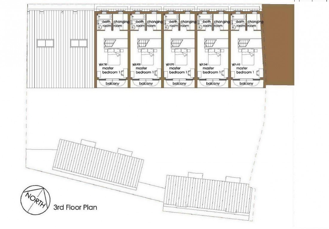 Floorplan for PLANNING FOR 9 HOUSES - WHITEHALL