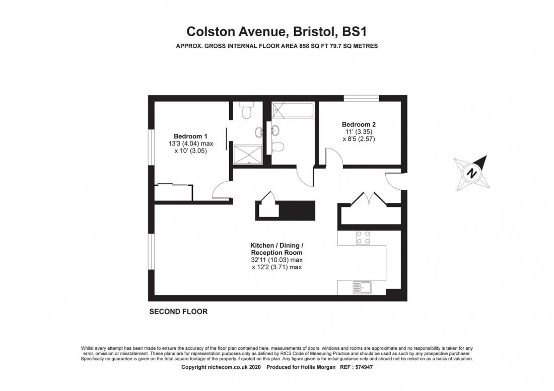 Floorplan for Colston Avenue, City Centre