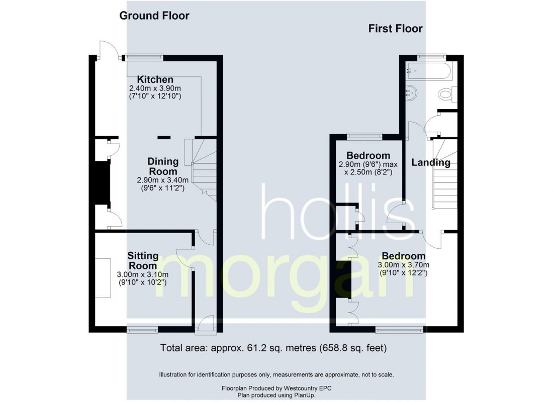 Floorplan for MODERNISATION / REDUCED PRICE