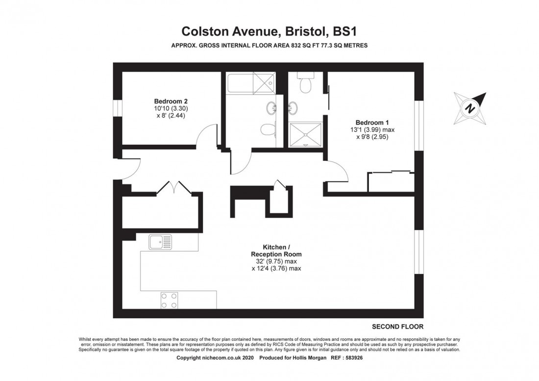 Floorplan for Colston Avenue, City Centre