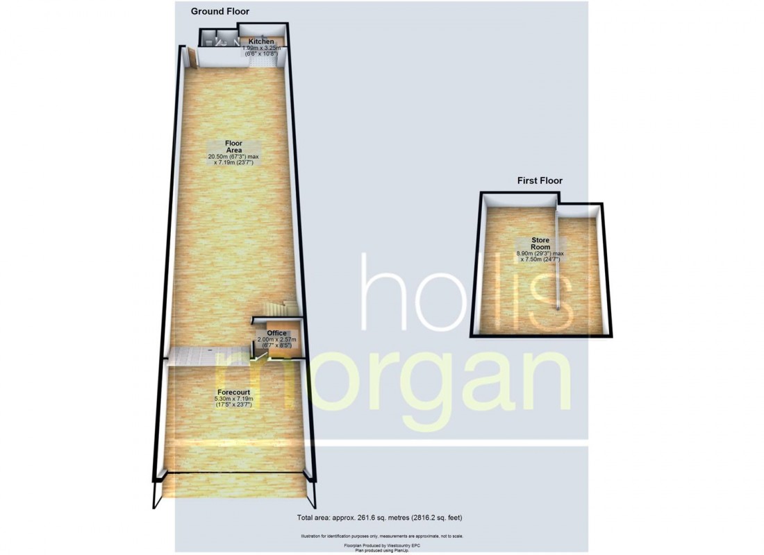 Floorplan for CAR GARAGE - WHITELADIES ROAD