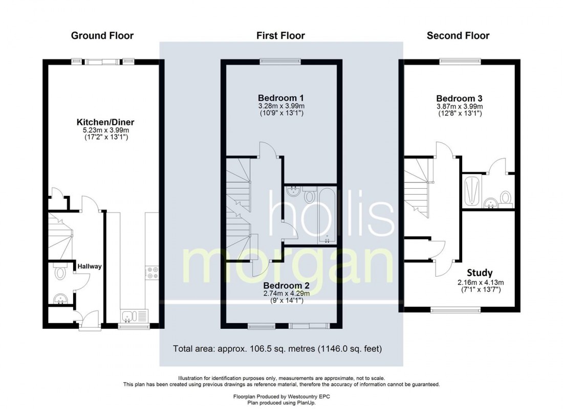 Floorplan for Victoria Mews, Victoria Park