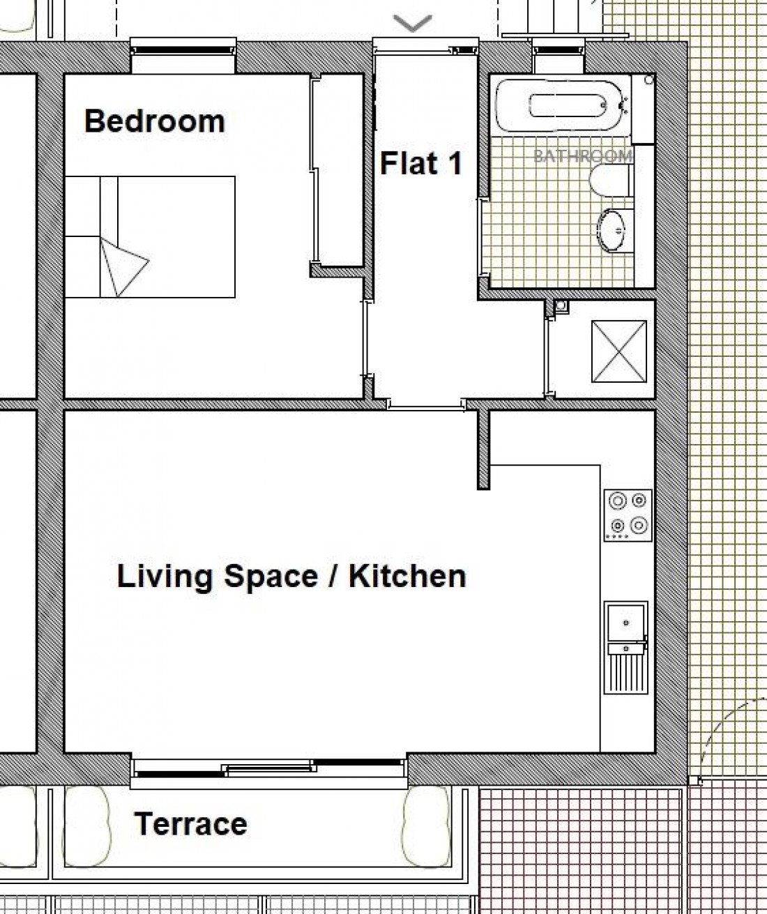 Floorplan for Alberton Court, Frenchay