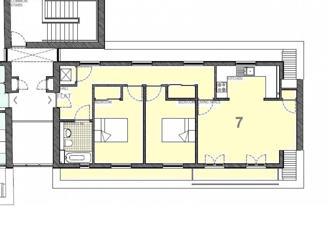 Floorplan for Alberton Court, Frenchay