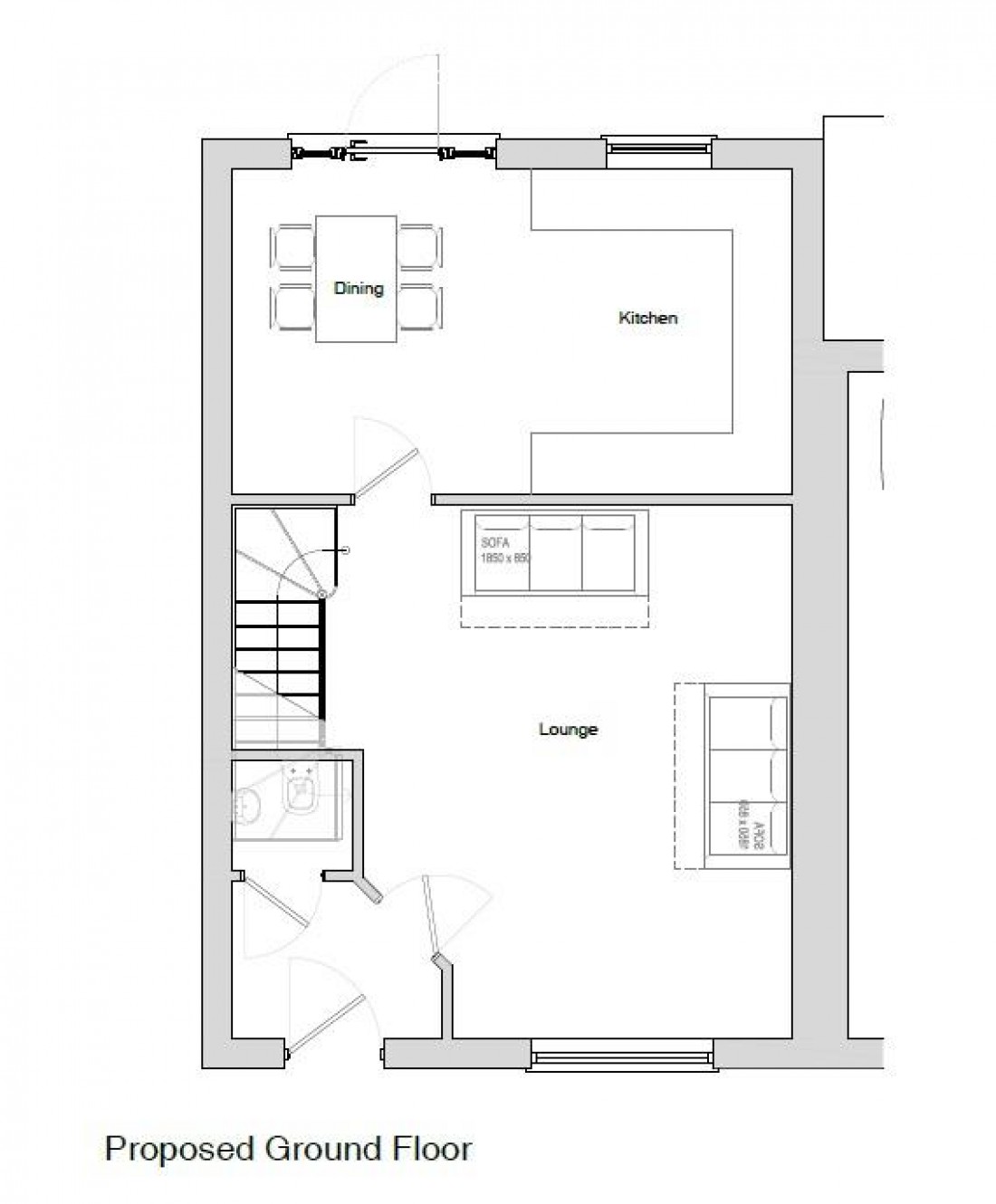 Floorplan for HOUSE + PLOT COMBO - HENBURY