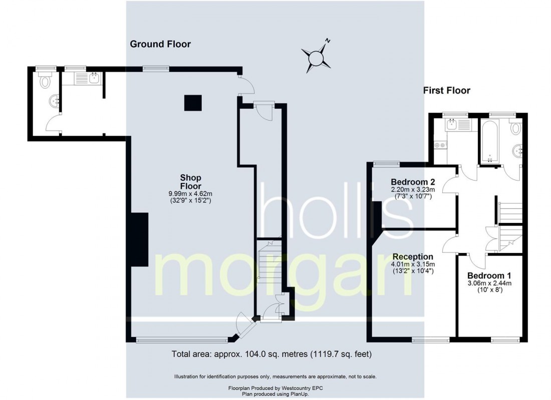 Floorplan for MIXED USE INVESTMENT - FISHPONDS