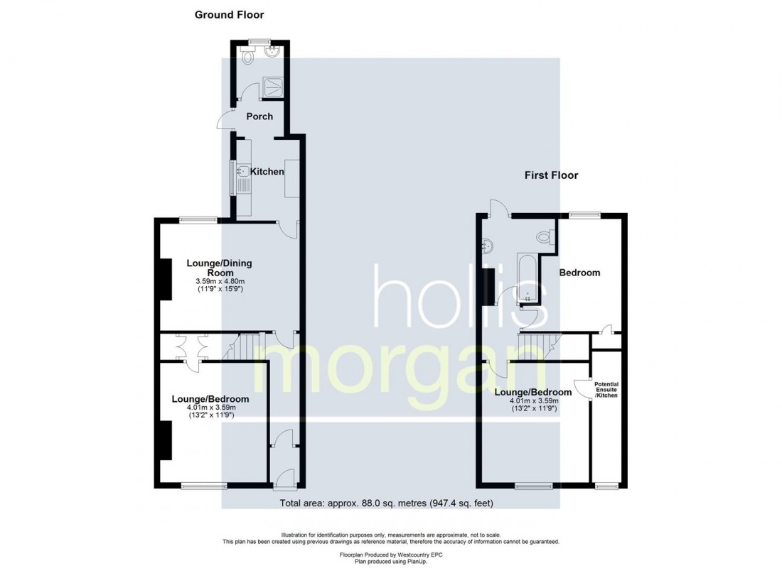 Floorplan for HOUSE / FLATS FOR UPDATING - WSM